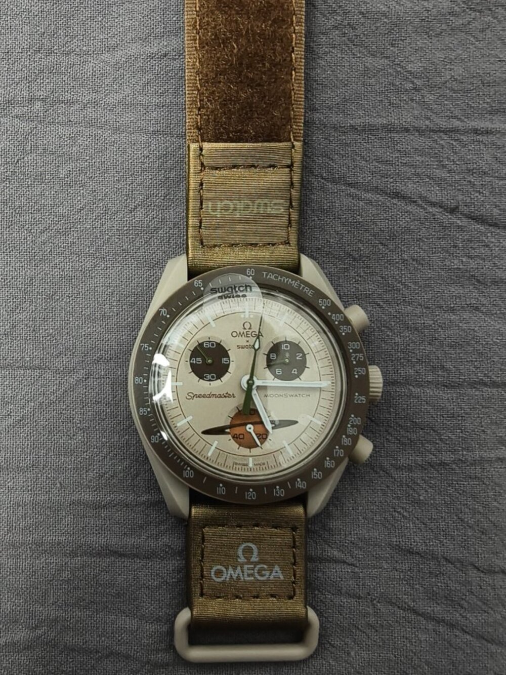 Swatch x Omega MoonSwatch Mission to Saturn Watch